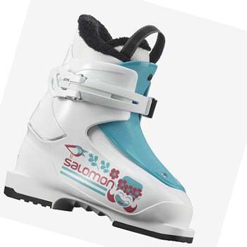 Botas Esqui Salomon T1 GIRLY Niños Blancos Azules | MX 2015EBC